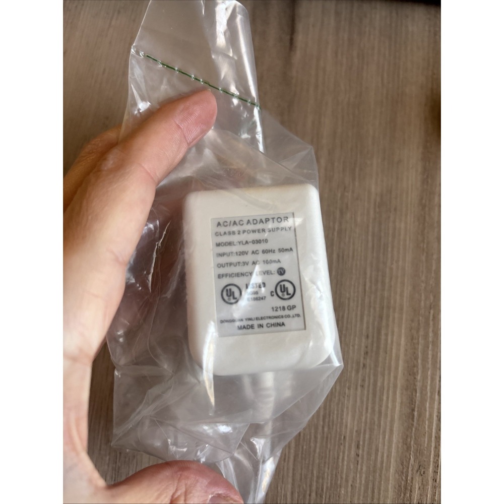 Waterpik Waterflosser WP360W AC Adapter Charger Power Plug YLA-03010 New